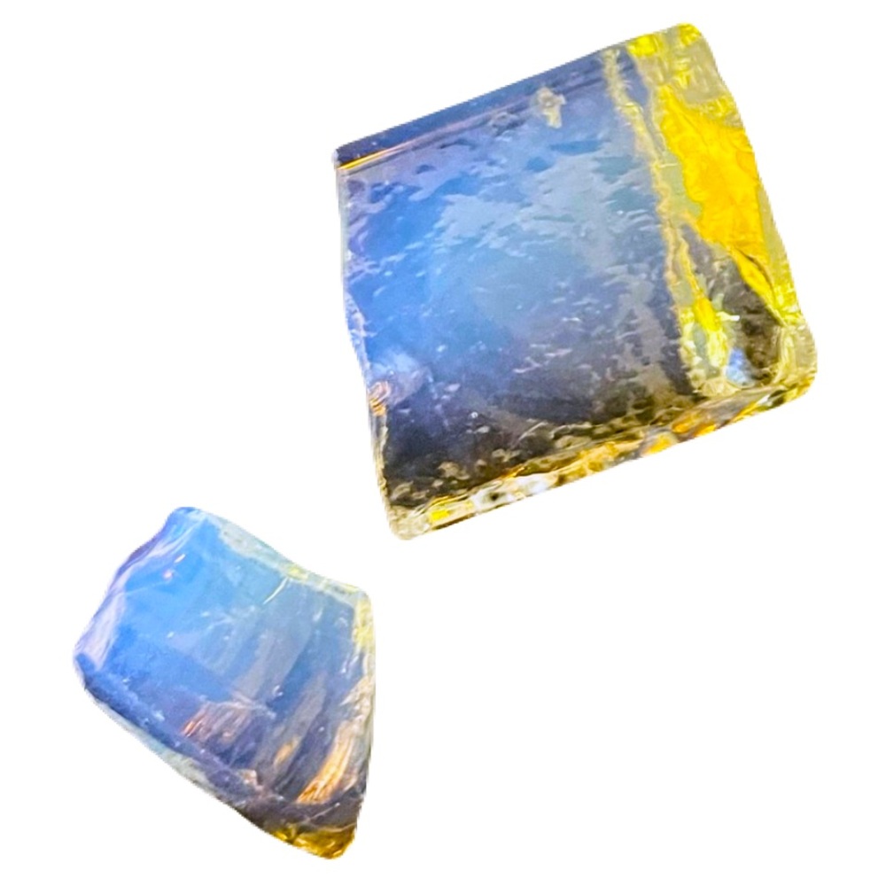 New Opal Natural Opalite Chunk Rainbow Stone Third Eye Chakra 41.9g 209.5 ct